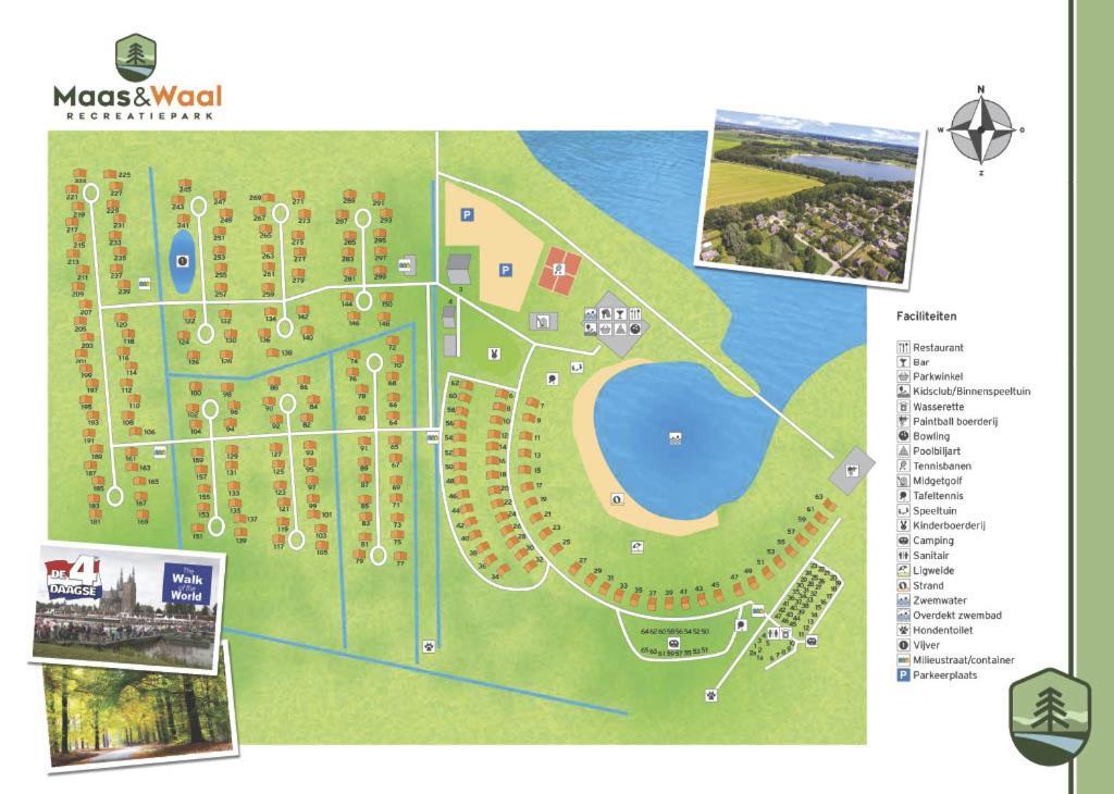 Vila Vakantiewoning Maas En Waal 195 Ewijk Exteriér fotografie